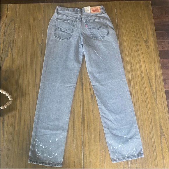 Levi’s Low Pro gray slouchy straight jeans - Picture 10 of 13